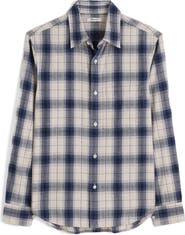 Madewell Lightweight Flannel Button Up Shirt