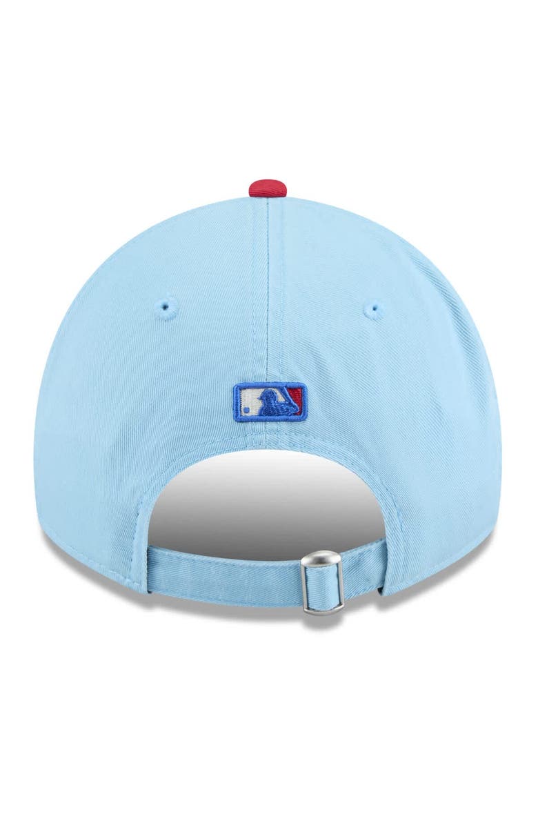 New Era Men's New Era Light Blue/Red San Francisco Giants 2025 Fourth of July 9TWENTY Adjustable Hat, Alternate, color, 