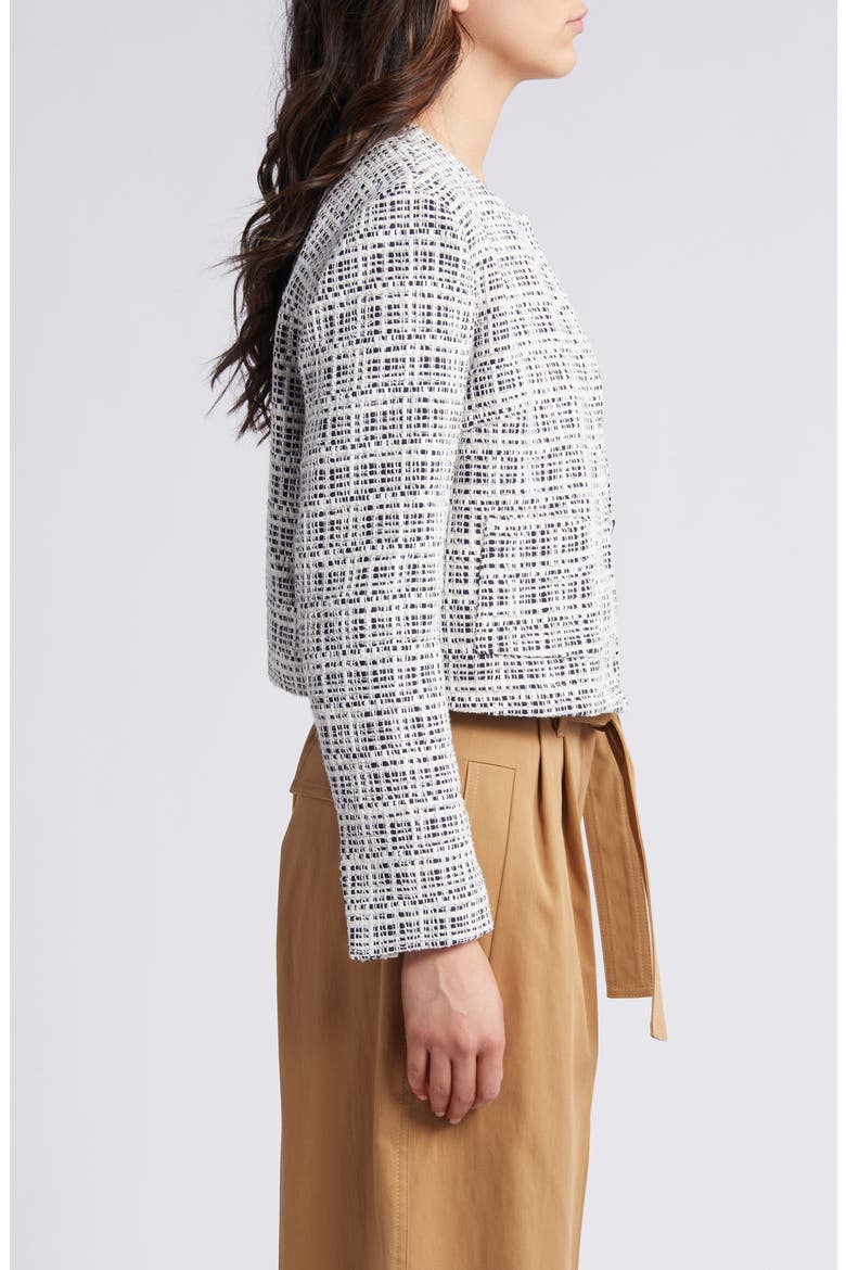 Janoa Single Breasted Jacket, Alternate, color, SKY CAPTAIN TWEED