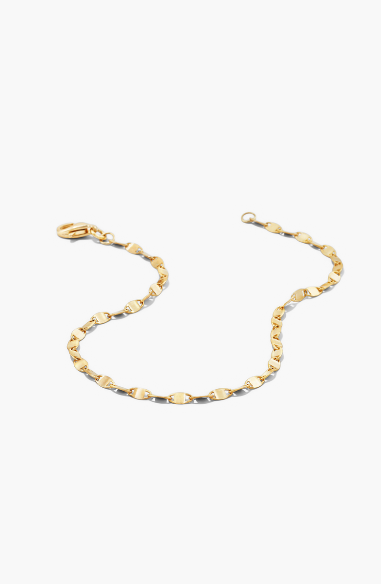 MEJURI Anchor Chain Bracelet, Alternate, color, 