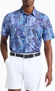 Robert Graham Brettman Short Sleeve Performance Polo