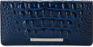 Brahmin 'Ady' Croc Embossed Continental Wallet