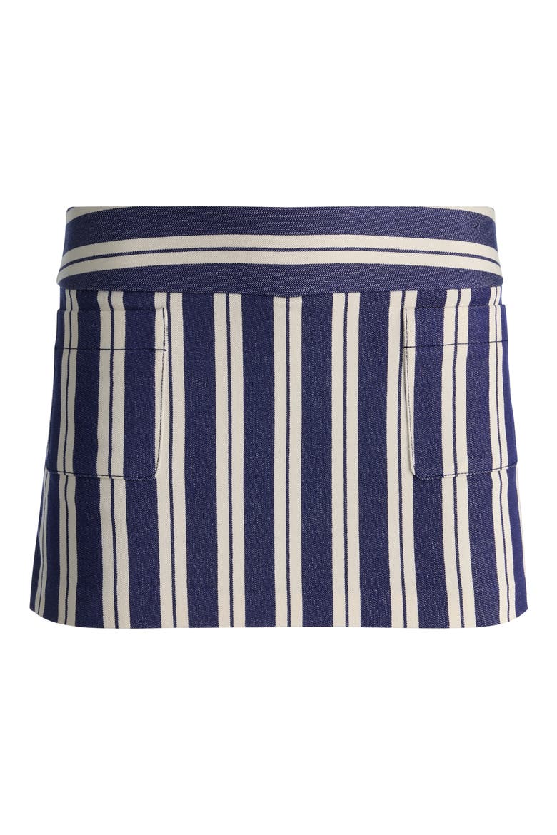 Ace Stripe High Waist Skort, Alternate, color, METRO STRIPE TWILIGHT BLUE