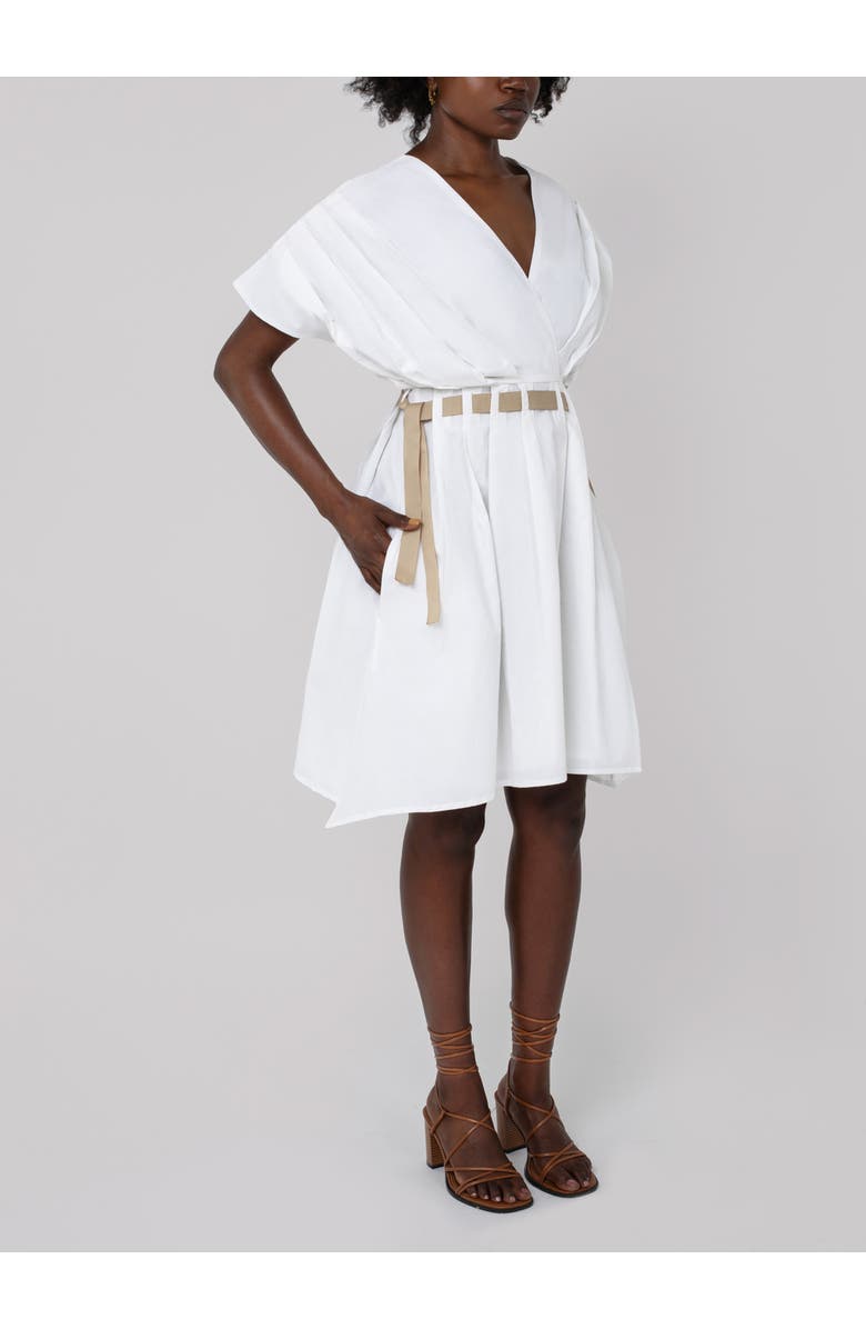 Haveli Amma Ribbon Dress, Alternate, color, White