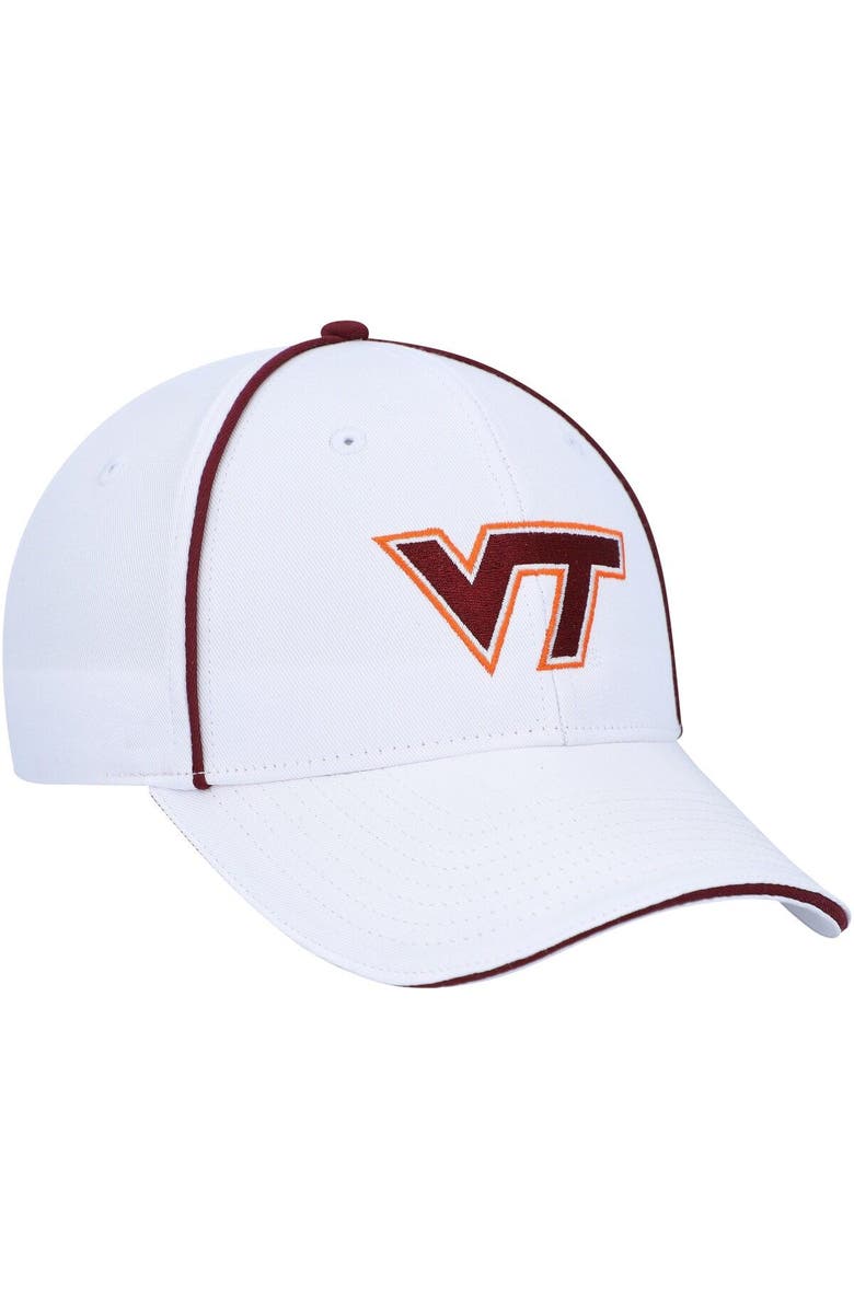 COLOSSEUM Men's Colosseum White Virginia Tech Hokies Take Your Time Snapback Hat, Alternate, color,