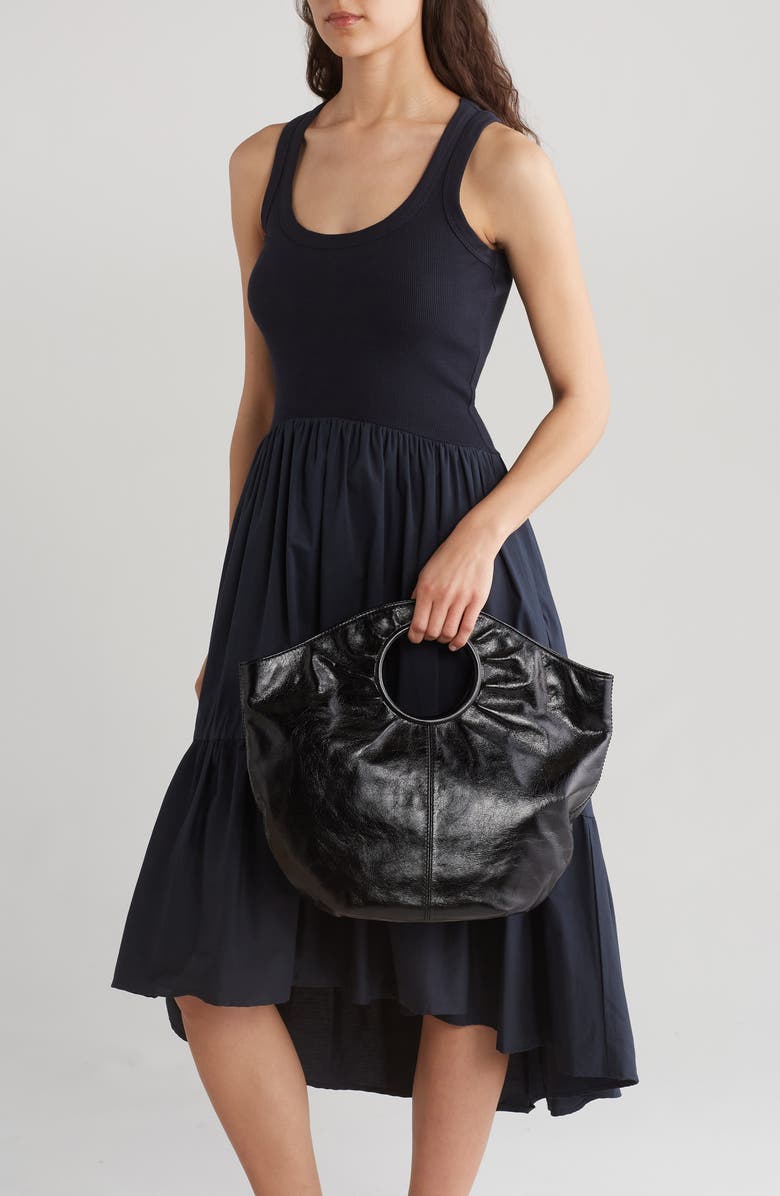 HOBO Giorgia Top Handle Leather Bag, Alternate, color,