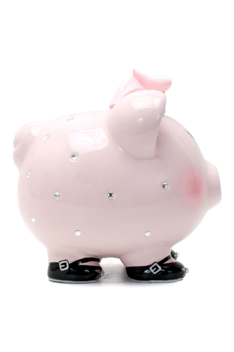 Princess Pig Piggy Bank, Alternate, color, PINK