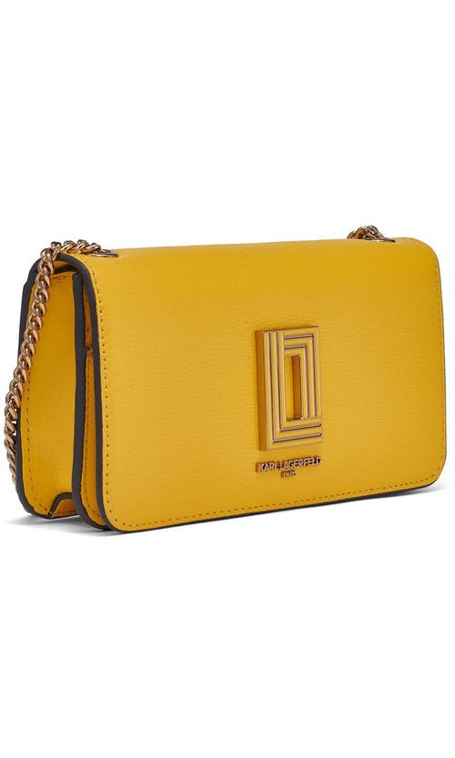 Karl Lagerfeld Paris Kosette Crossbody In Sunflower
