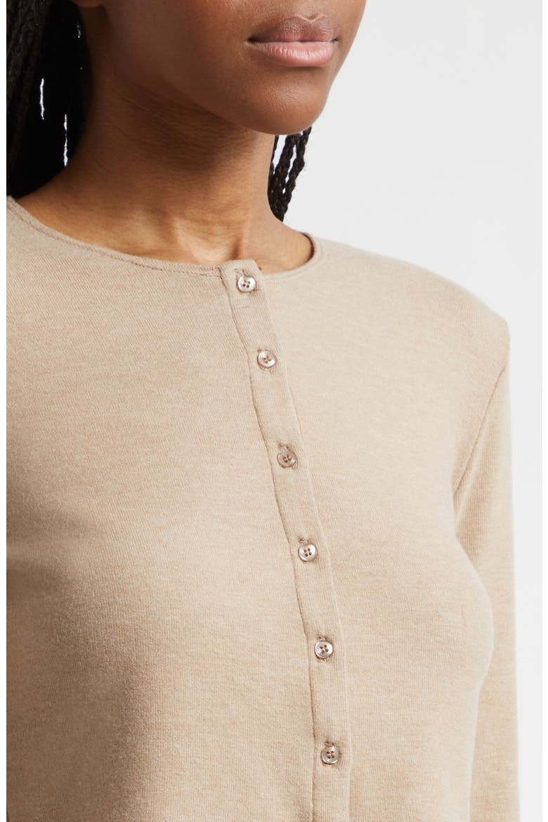 Lauren Crop Cardigan, Alternate, color, SABLE