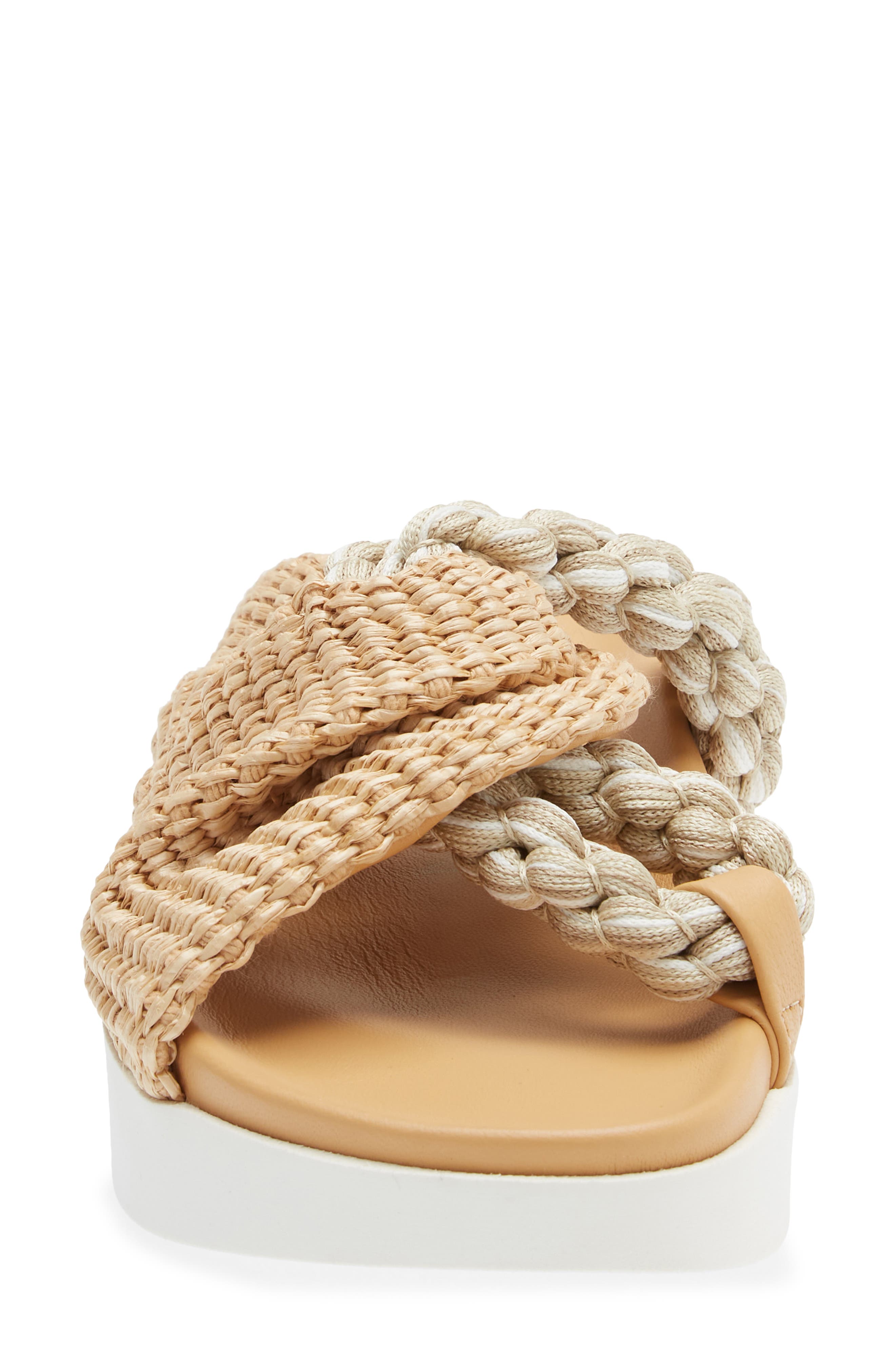 Zimmermann Interlock Rope Slide Sandal, Alternate, color, 