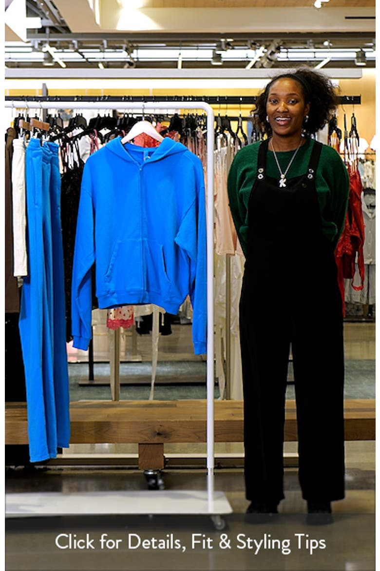 French Terry Zip Up Hoodie (Women) | Nordstrom