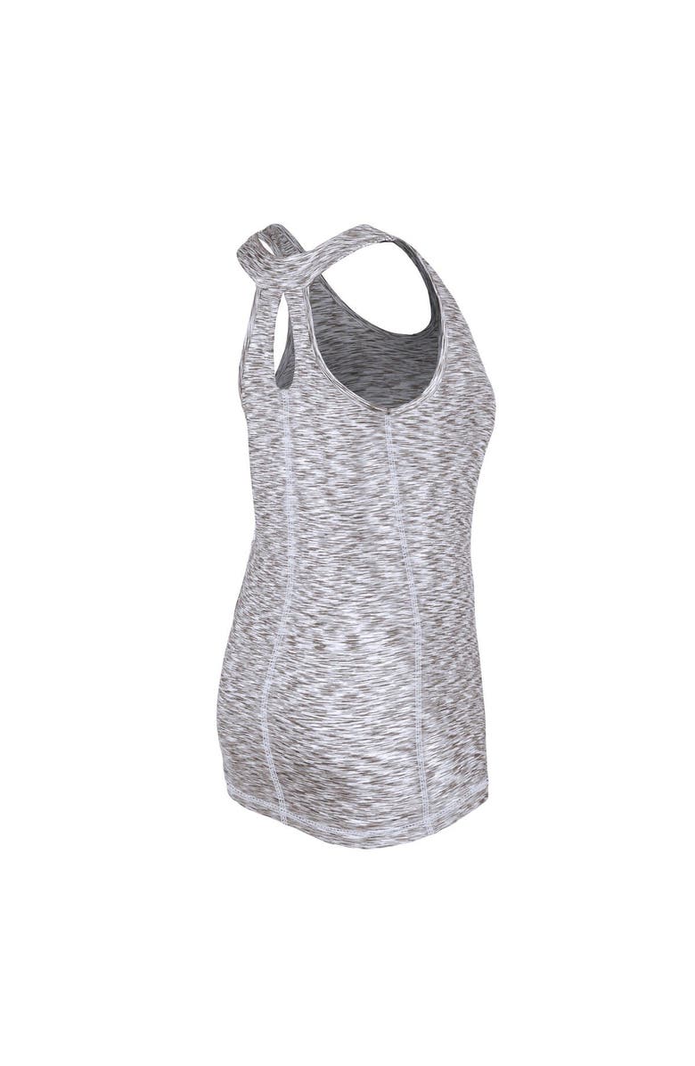 New Era Women's New Era Brown San Diego Padres Space Dye Keyhole Back Tank Top, Alternate, color, Brown