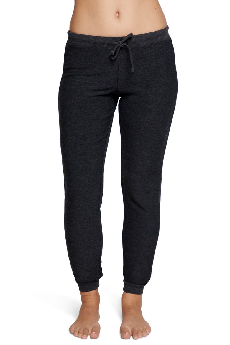 Vacay Vibers Cozy Joggers, Main, color, BLACK