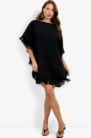 Trina Turk Mini Neena Fringe Dress