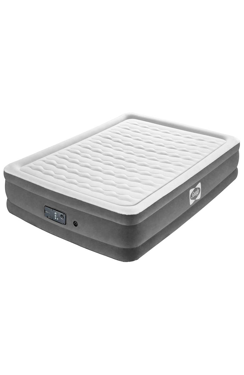 Sealy 18" Queen Airbed, Builtin Comfort Pump, Adjustable Firmness, Main, color,