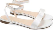 Kailee P Maddy Satin Flat Sandal