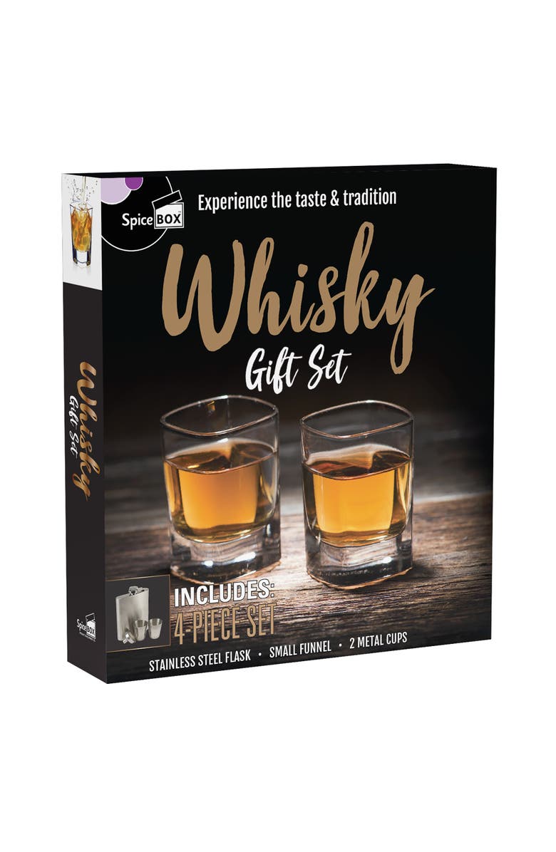 Gift Box Whisky Experience Set, 5Pcs, Adults Ages 21+, Main, color, Multicolored