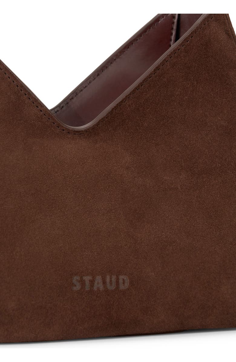 STAUD Valerie Suede Shoulder Bag, Alternate, color,