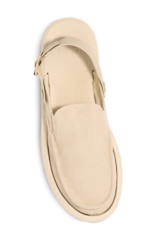 Sanuk Donna Mesa Slingback Mule In Brown