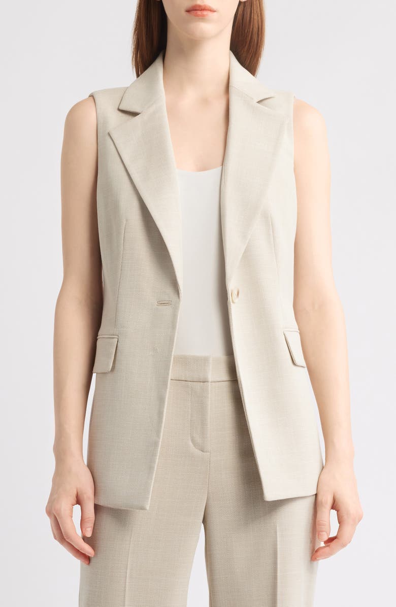 Anne Klein Blazer Vest, Alternate, color, 