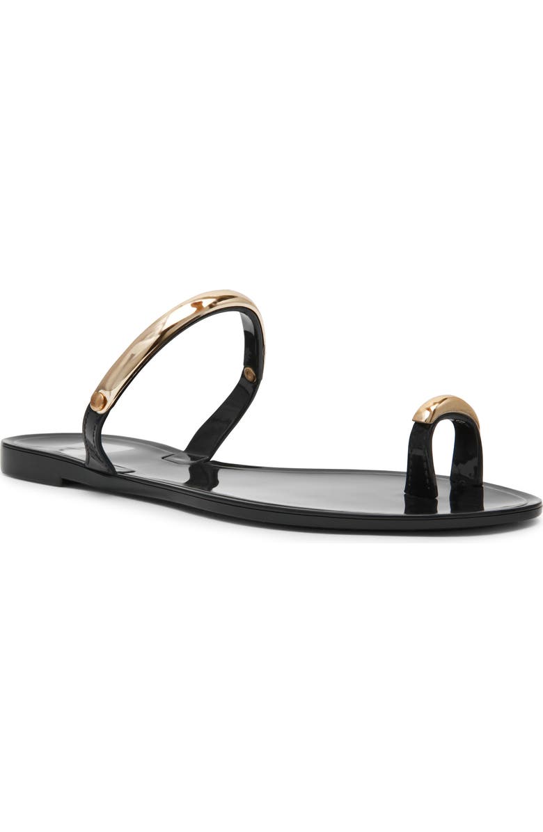 DV by Dolce Vita Ivonna Toe Loop Sandal, Main, color, Black