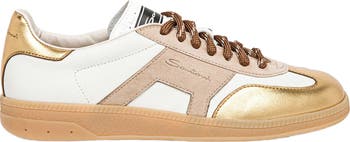 【SANTONI】DBS Olyレディーススニーカー Santoni Women's leather and suede DBS Oly sneaker | Nordstrom