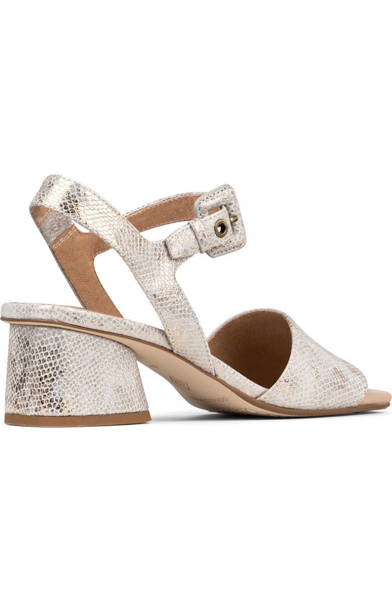 Donald Pliner City Block Heel Sandal, Alternate, color, Light Bronze