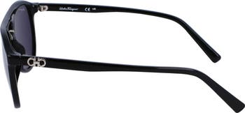 Gancini 54mm Aviator Sunglasses