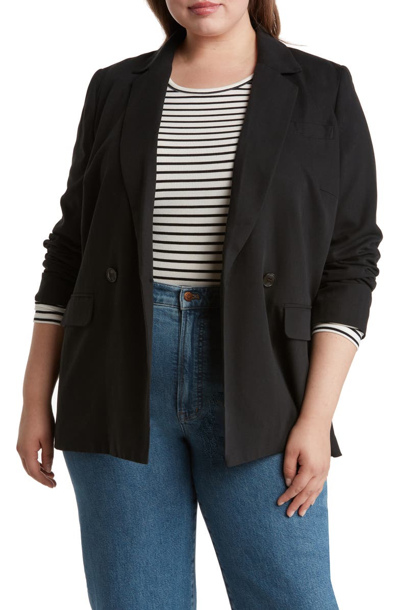 Madewell Caldwell Double-Breasted Blazer, Main, color, 