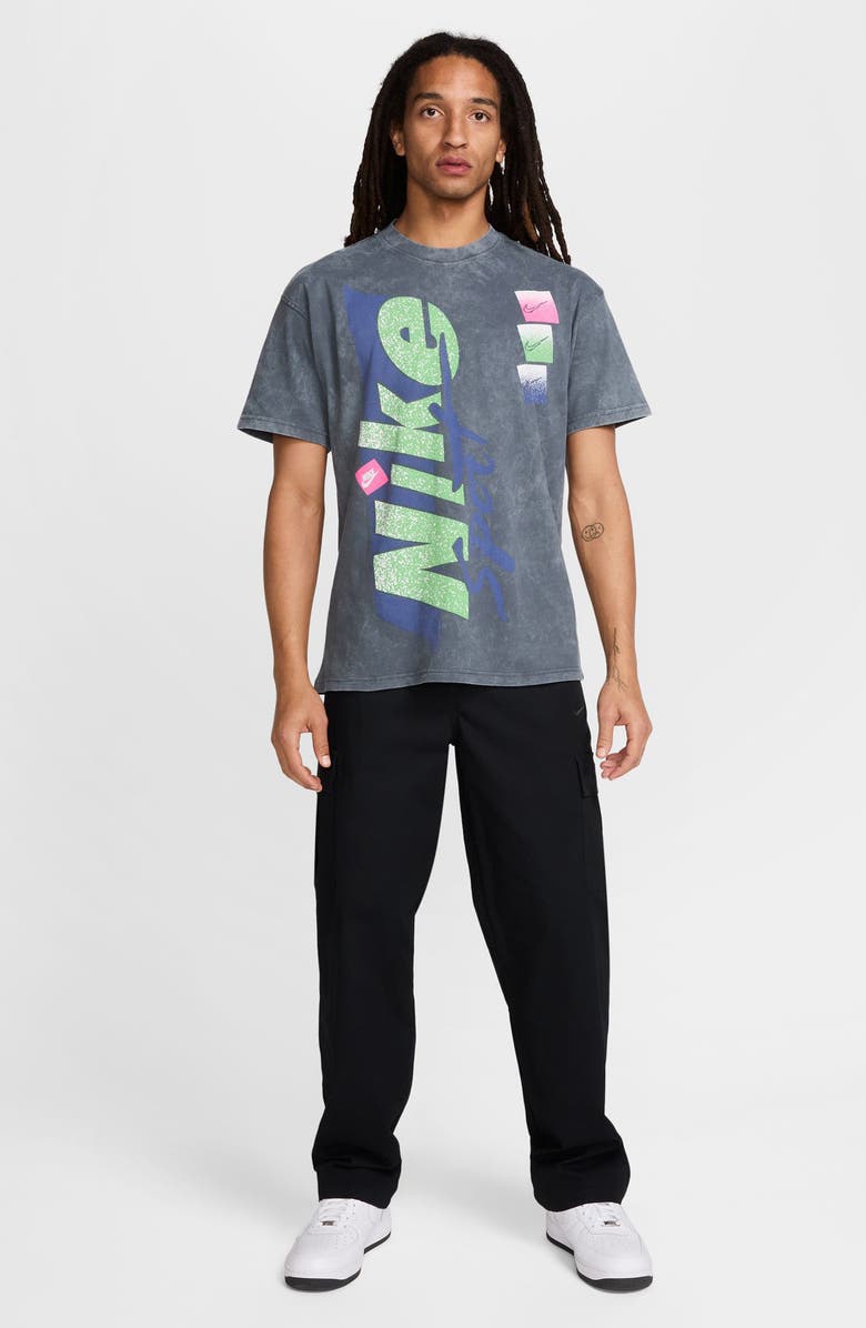 Nike Max90 Cotton Graphic T-Shirt, Alternate, color, Anthracite