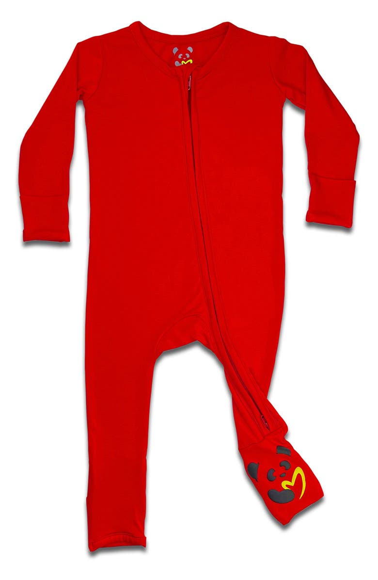 Bellabu Bear Kids' Convertible Footie Pajamas, Main, color, 