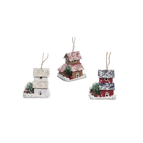 Christmas House A/3 Ornaments