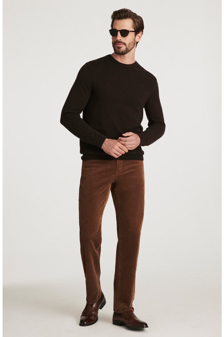 Charisma Relaxed Straight Leg Corduroy Pants, Alternate, color, BOURBON CORD