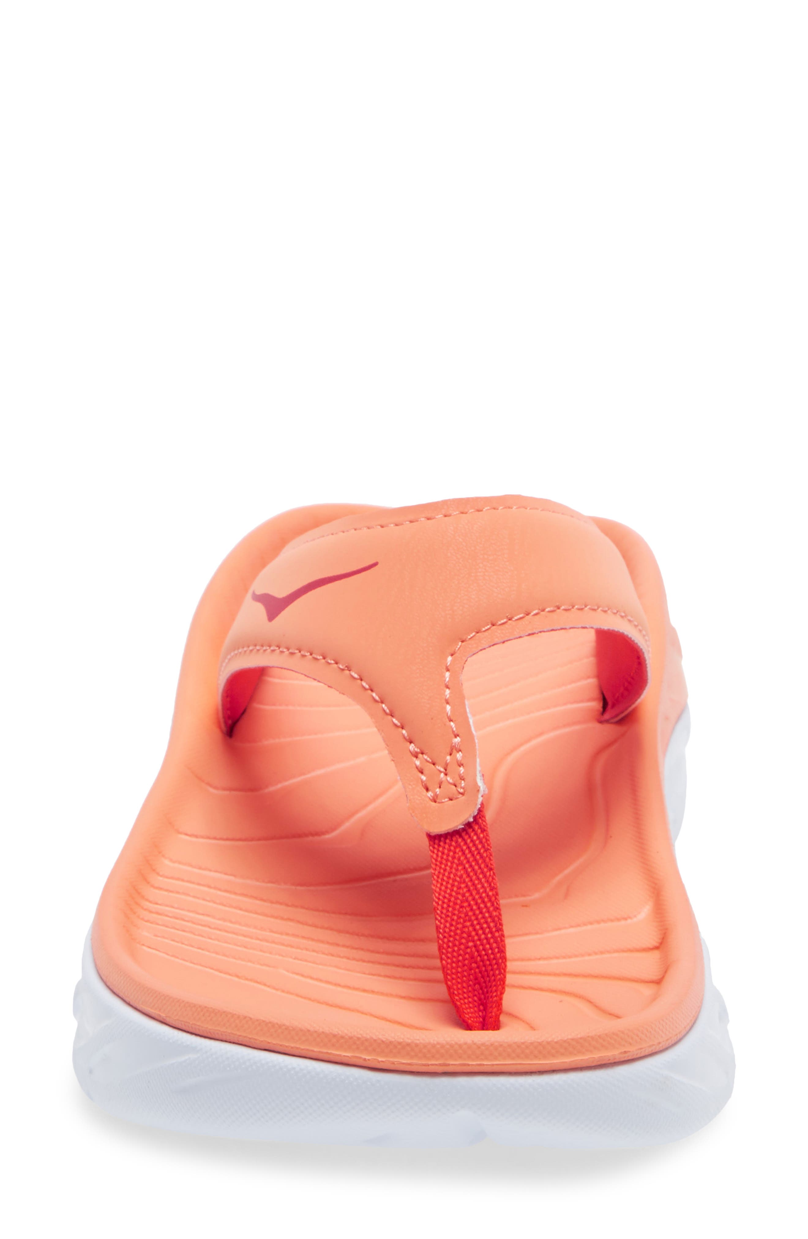 Ora Recovery Flip Flop, Alternate, color, CANTELOPE/ FIESTA