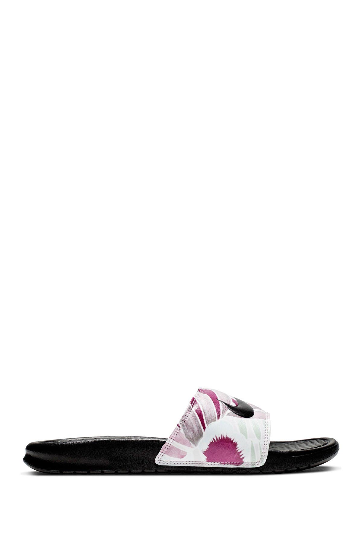 Nike 'Benassi - Just Do It' Print Sandal, Alternate, color, 