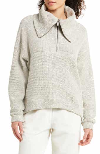 Sweaty Betty Restful Bouclé Half Zip Pullover