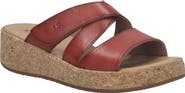 Josef Seibel Evita 04 Platform Wedge Slide Sandal