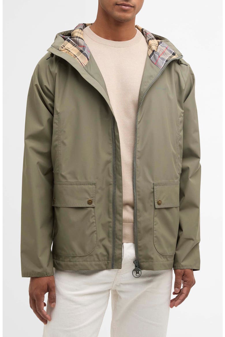 Domus Hooded Jacket, Main, color, DUSTY OLIVE