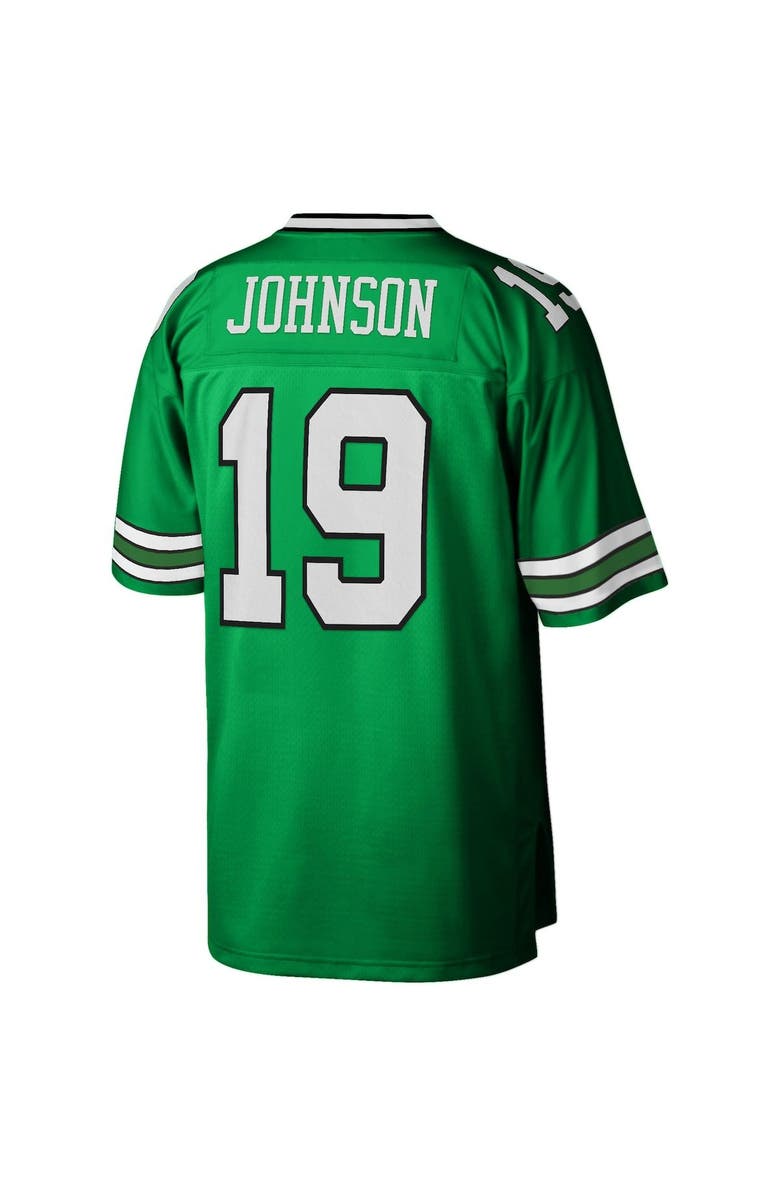 Mitchell & Ness Men's Mitchell & Ness Keyshawn Johnson Kelly Green New York Jets 1996 Legacy Replica Jersey, Alternate, color,