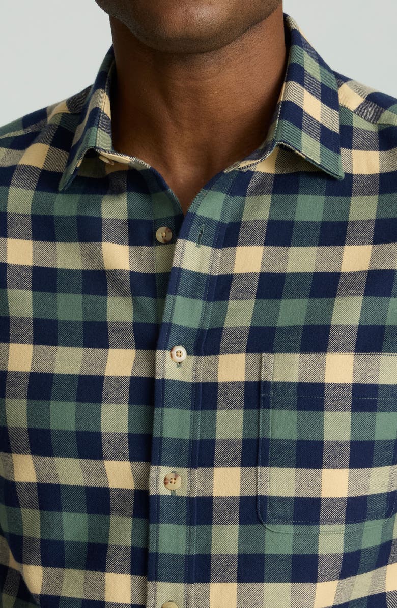 UNTUCKit Plenville Flannel Shirt, Alternate, color,