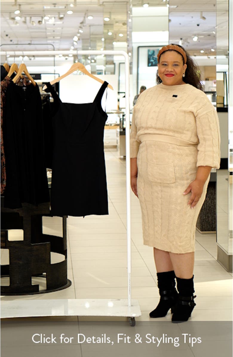 Valory Velvet Bow Minidress, sales video thumbnail