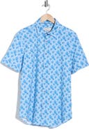 Bugatchi Short Sleeve Woven Shirt
