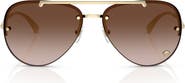 Versace 60mm Pilot Sunglasses