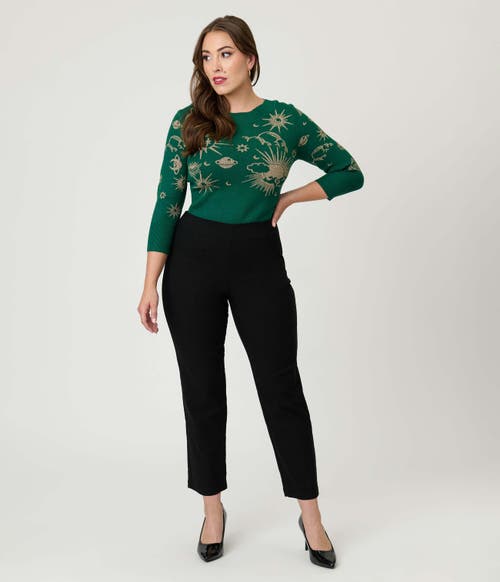 Unique Vintage Minou Sweater In Green