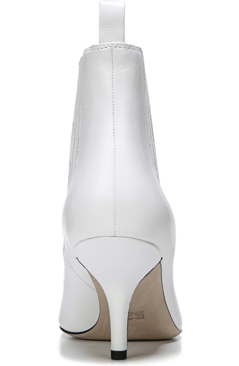 Diane von Furstenberg Mollo Chelsea Bootie, Alternate, color, Ivory Leather