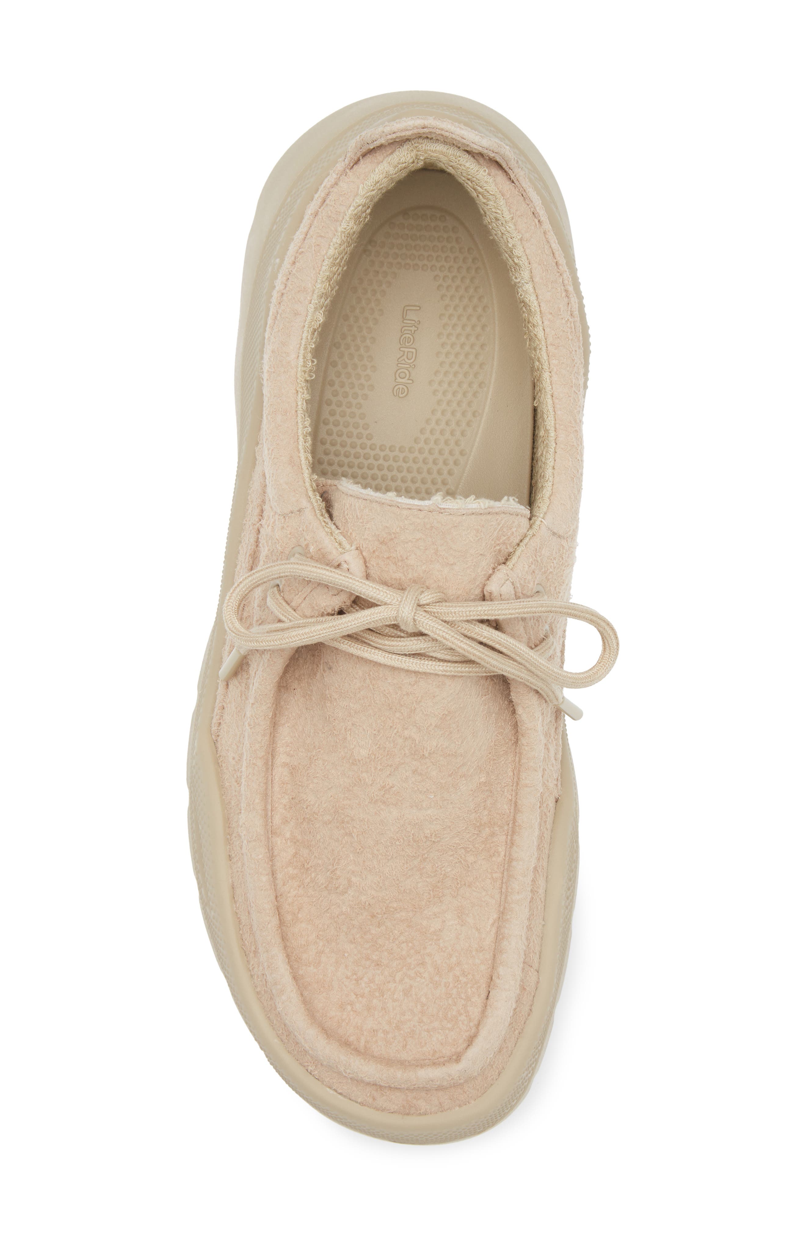 CROCS Gallery Oxford Shoe, Alternate, color, Bark