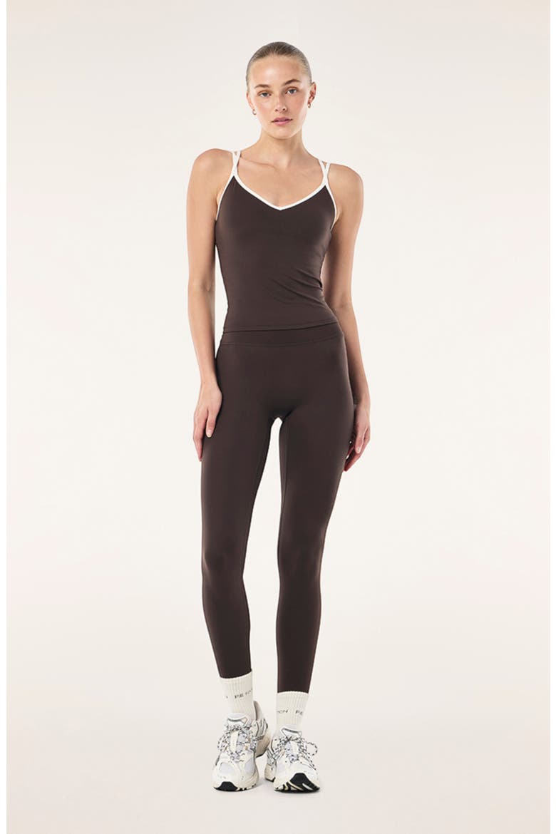 Paramount Performance Tank, Alternate, color, COFFEE