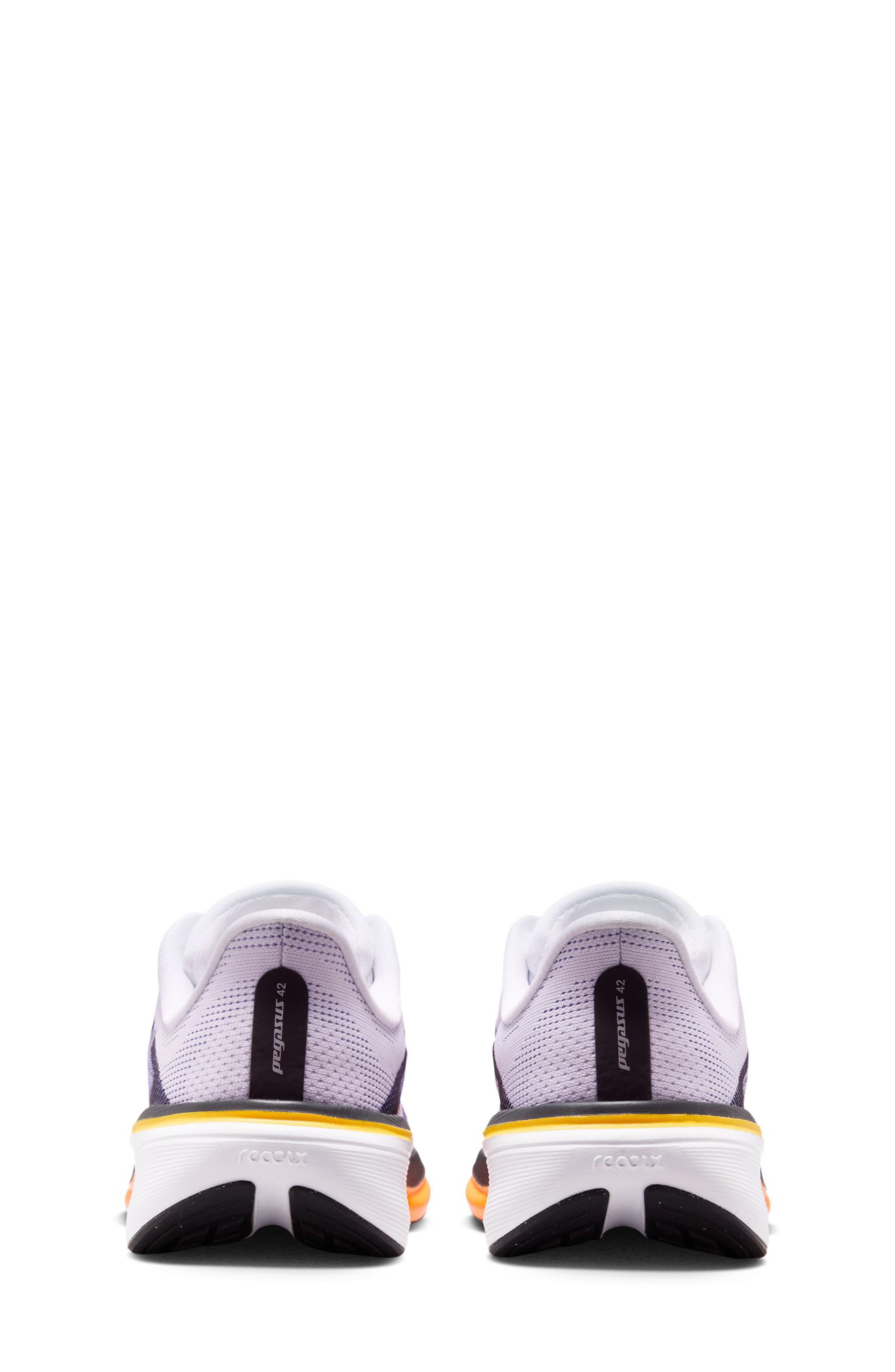 Nike Kids' Pegasus 42 Running Shoe, Alternate, color, White/ Silver