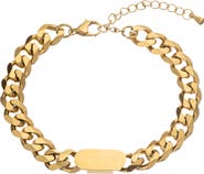 EYE CANDY LOS ANGELES Kinsley Curb Chain Bracelet