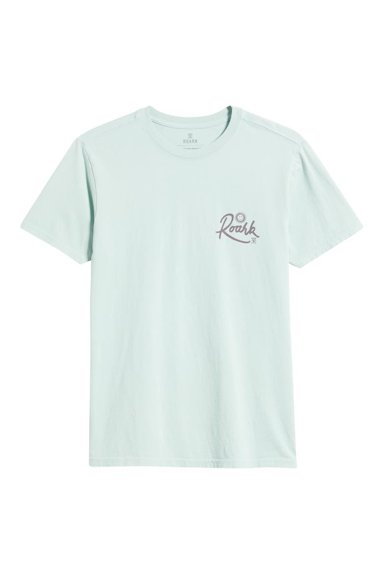 Palm Gorge Graphic T-Shirt, Alternate, color, HARBOR